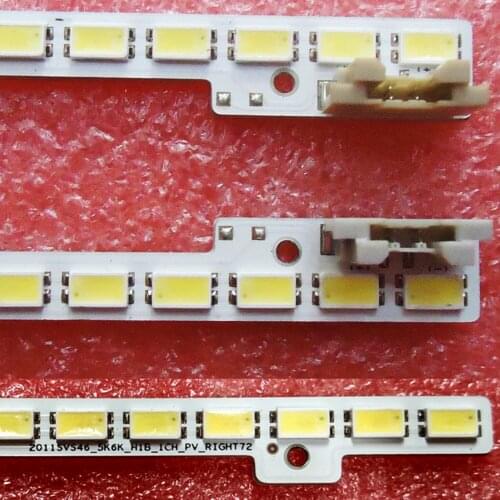 510mm LED Backlight Lamp strip 72leds For Samsung 46 inch LCD TV UA46D5000PR 2011SVS46 5K6K H1B-1CH BN64-01644A UE46D6100SW