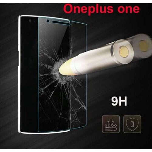 High quality tempered Glass for Oneplus one Premium Tempered Glass Screen Protector for One Plus 1 Toughened protective film