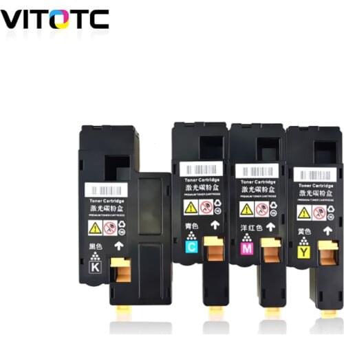 1Set Toner Cartridge Compatible For Xerox CP115W CP116W CP225W CM115W CM225FW Laser Printer CT202264 CT202265 CT202266 CT202267