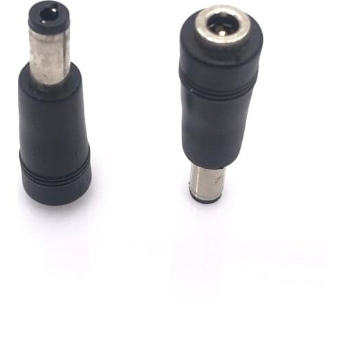 1pcs 4.0x1.7mm female jack to 5.5x2.1mm male plug DC Power Connector Adapter Laptop 4.0*1.7 to 5.5*2.1