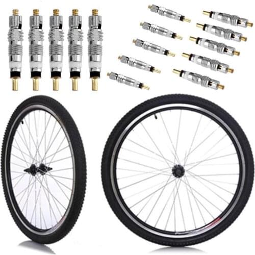 10pcs Air Pump Bicycle Tyre Valve Core Brass Bike Tire Air Valve Core Cycling Accessories