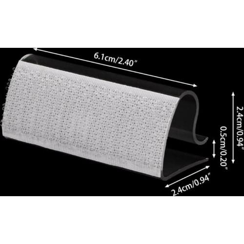 12Pcs Camping Picnic Party Plastic Table Cloth Cover Skirt Clips Holder Clamps