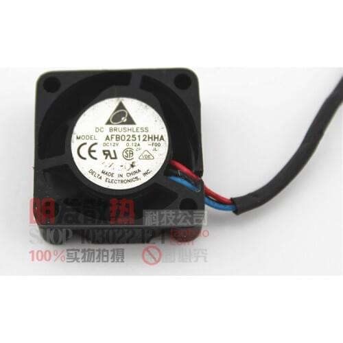 2510 2.5 cm double ball 12V0.12A large air volume fan speed version AFB02512HHA