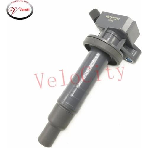 4 PCS Ignition Coil Part No# 90919-02262 9091902262 For 05-14 Yaris 07-14 Corolla 04-10 Passo 07-14 Altis 05-12 Belta