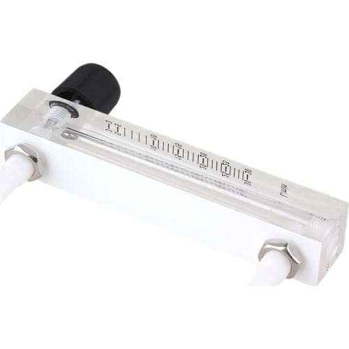 Acrylic LZQ-7 Oxygen Gas Flowmeter for Oxygen Air with Control Valve 3-30LPM