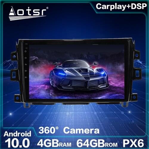 Android 10.0 64G Car GPS Navigation For Nissan NP300 2014-2018 Android Radio Car Multimedia Player Auto Stereo Audio Unit Carply