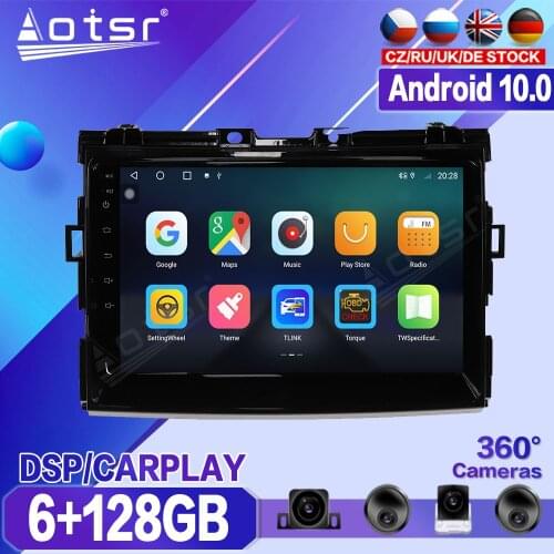 For TOYOTA PREVIA 2006 2008 2009 - 2012 Car Multimedia Player Recorder Stereo Android Radio GPS Auto Audio Navigation Head Unit