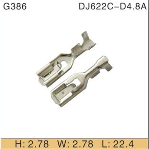 Free shipping 1000pcs Car Electronics & Motorcycle Accessories & Parts G386 female terminal connector