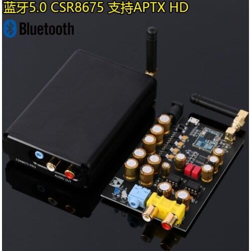 CSR8675 Bluetooth 5.0 Receiver PCM5102 DAC Decode Audio Board APTX HD Wireless Audio Module support ATPX HD 24BIT TWS I2S