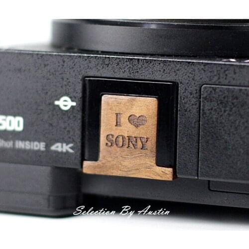 Wooden Hot Shoe Cover Protector For SONY A1 A7C A7S3 A7III A7R3 a6500