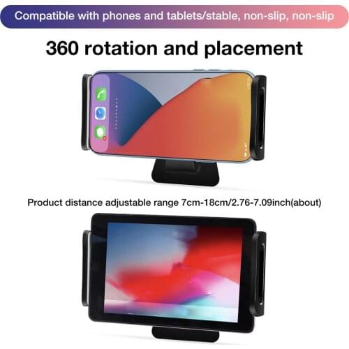 For Tesla Model 3 Model Y 2021 2020 360 degree Rotation Car Seat Back Mobile Phone Holder Tablet Mount Bracket for 13cm-18cm