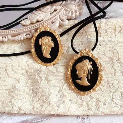 ~ classic palace restoring ancient ways is the medieval elliptical socialite cameo brooch necklace and accessories