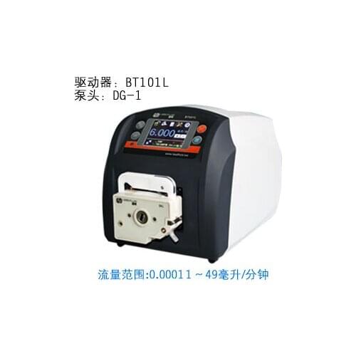 BT101L DG10-1 Intelligent peristaltic pump Precise Flow Control Water Liquid Industry Laboratory Pump 0.00011-20 ml/min