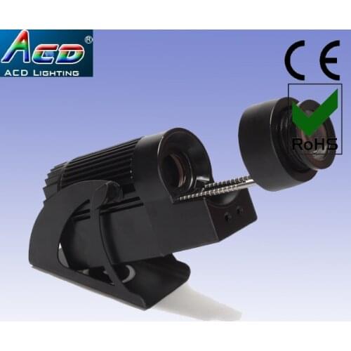 Free shipping 4*Lot 30w rgbw 4in1 led logo projector gobo spot effect dj stage light remote controller