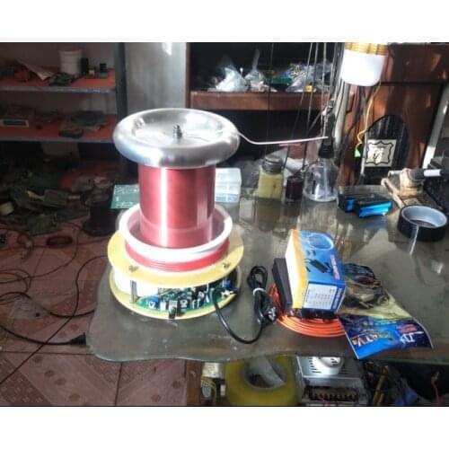 Tesla Coil DRSSTC music Tesla coil arc Artificial lightning 0-50 cm