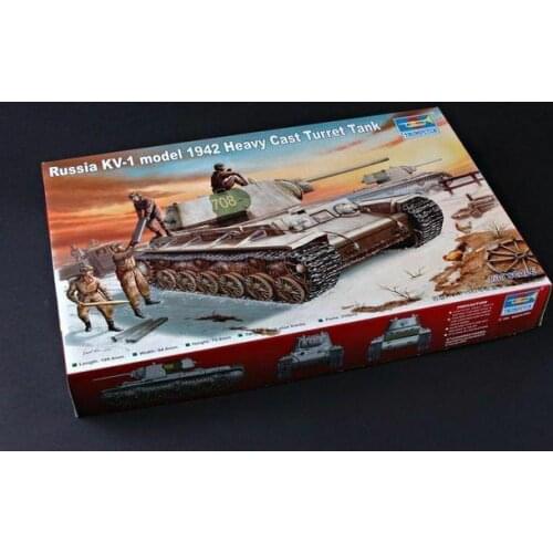 Trumpeter 00359 1/35 Russia KV-1 Tank (model 1942)