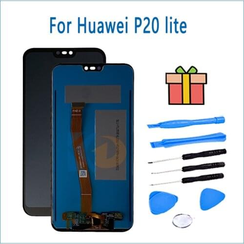 Display For Huawei P20 Lite LCD Display Touch Screen Digitizer Assembly Replacement For Huawei P20 Lite ANE-LX1 LX2 LX3 Screen