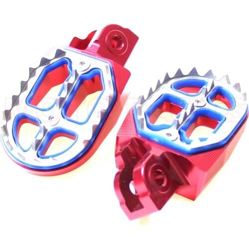Aluminum CNC Wide foot rest footrest footpegs Foot Pegs Pedals for CRF crf230 crf 230