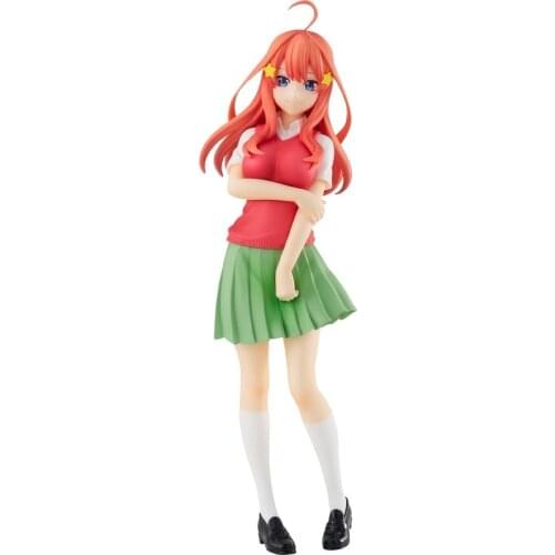 The Quintessential Quintuplets Nakano Itsuki Japan Anime Action Figures Hand-Made Model PVC Ornaments Toys Collectible Gifts