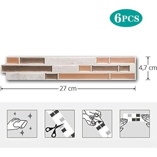 EasyTiles Bathroom Decorative Wall Tiles,Peel And Stick Home Decoration Decorative Wallpaper,Bakery Decorative Wall Stickers