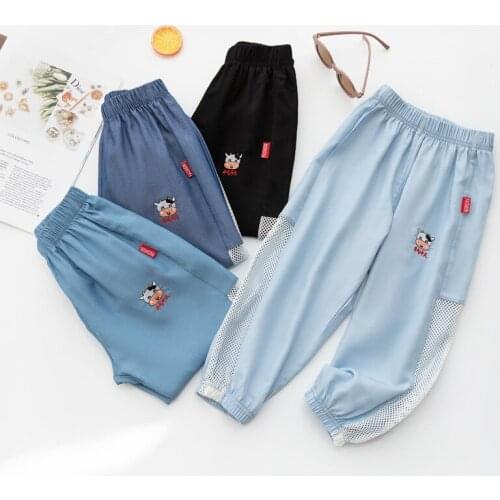Baby Boys Girls Summer Cotton Harem Baggy Pants Kids Clothes Children Thin Casual Pants