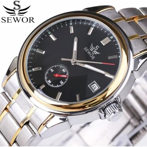 2019 Mens Top Brand Luxury Watches Male Luminous Calendar Waterproof Wrist Watch Stainless Steel Automatic Mechanical Wristwatch