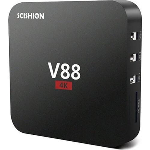 V88 Smart Tv Set-top Box Player 4k Quad-core 2G+16Gb Wifi Media Player Tv Box Smart Hdtv Box Home Theater