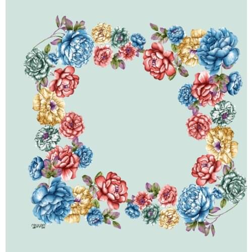 REYYAN SILK HOLLOW OYALIK WRITING PATTERN-16285-RENK-15