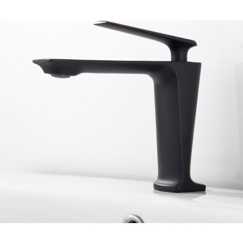 Basin Faucets Basin Mixer Sink Faucet Bathroom Water Mixer Black /Chrome Brass Faucets Water Faucet Deck mount torneira