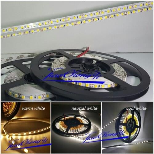 Super Bright 5M 600Leds 2835 SMD white 3000k 4500k 6500k Flexible LED Strip DC12V New