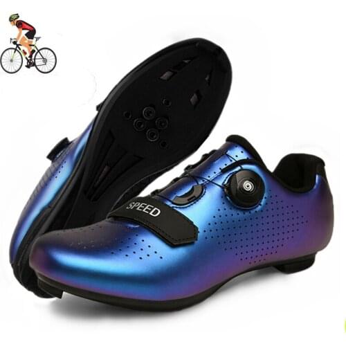 New Ultralight Self-Locking Road Cycling Shoes Youth Men Professional Racing Bike Bicycle Women Sneakers