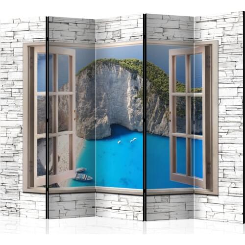 Windbreak-Azure Paradise II [Room Dividers]