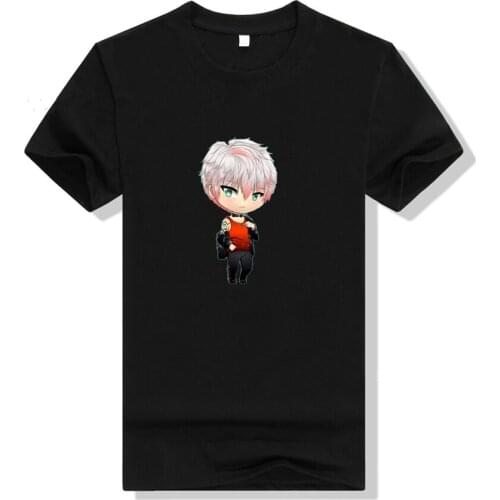 Mystic Messenger T Shirt Cosplay women printed cotton T-shirt Short Sleeve Summer Casual Tee Tops Woman T-shirts