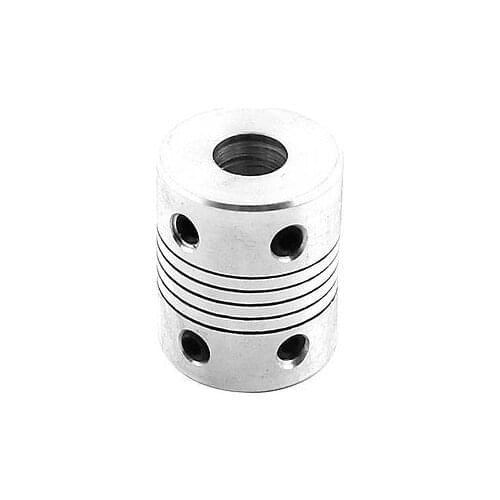 0.25" x 0.25" Motor Helical Shaft Coupler Beam Coupling Connector for Encoder