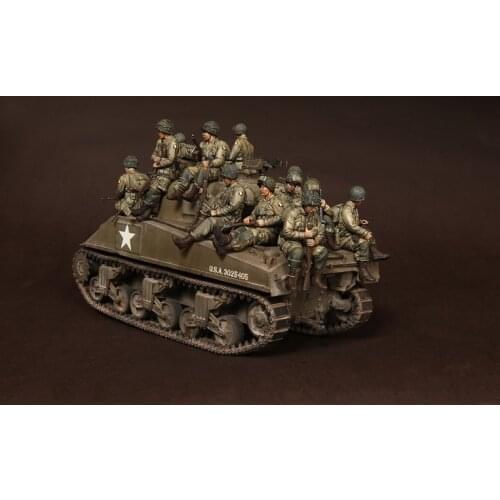 1/35 Resin Figure Model Kit Unassambled Unpainted 00764(NO TANK)