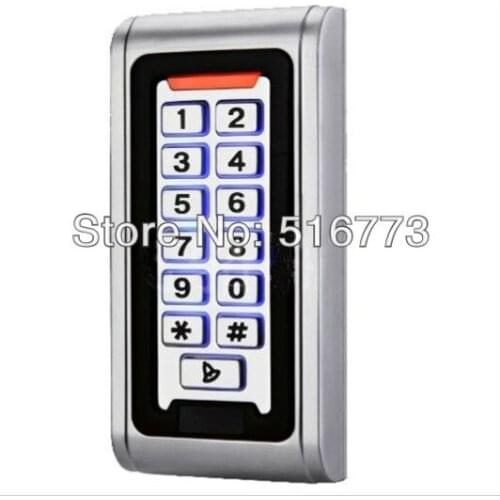 2000 Users, Metal Waterproof Standalone RFID access control, support Card, PIN, Card + PIN, GB-AC600