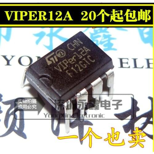 5/PC NEW Brand New Domestic Viper12a Power IC Viper12 Direct Plug Dip-8 Can Be Directly Shot