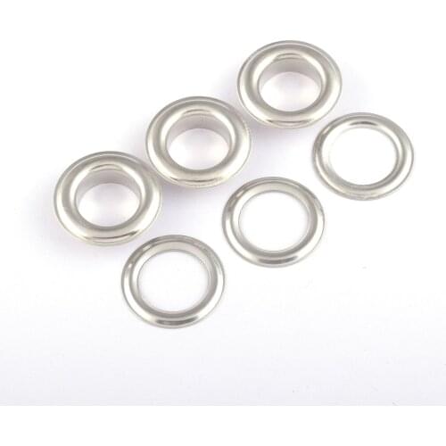 Round Eyelets and Grommets Washer Rivets Leather Repair for DIY Crafts Clothing Scrap Booking Craft Projects 30 Sets 17.5 mm