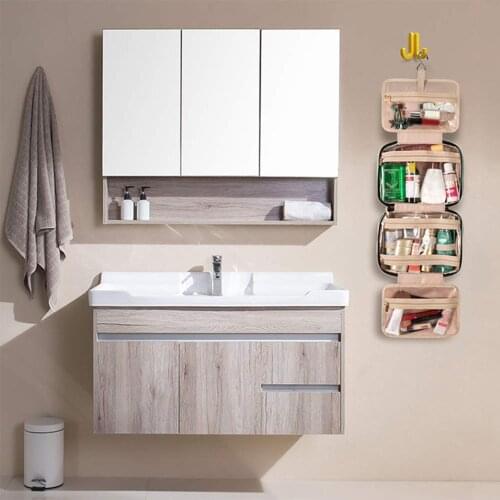 Multi-grid Storage Bag For Daily Necessities Dustproof Large-capacity Portable Cosmetic Travel Organizer Storage Bag Comfortable