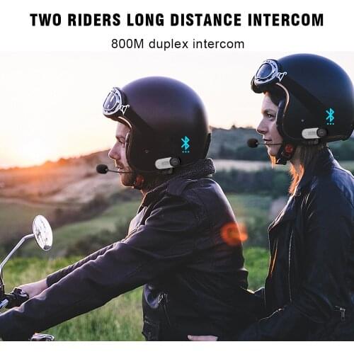 Kebidumei Freedconn Motorcycle Helmet Intercom Tcom-Sc Motocycle Bluetooth Interphone Headset Lcd Screen Fm Radio T-Com Sc