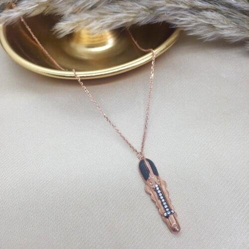 NEW Trendy 925 Silver Necklace Turkish Jewelry Birthday Gift Zircon Fashion Necklace For Women Minimalist Style Luxury Designer