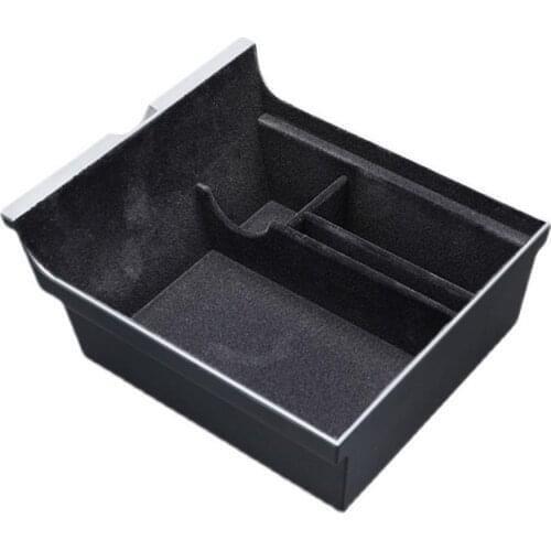 Car Center Console Armrest Storage Box Tray For Tesla Model 3 2021 Center Console Organizer Car Accessories