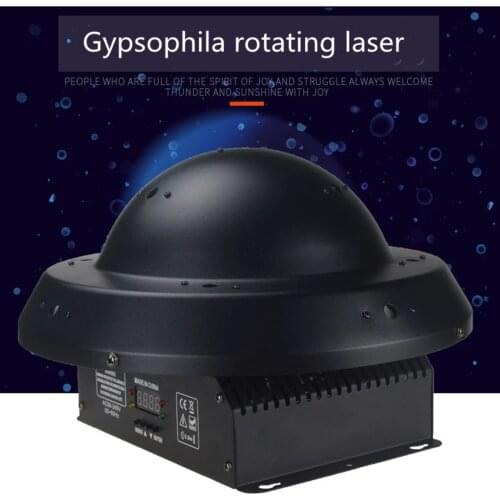 LED Starry Projector Light, stage lighting, sound control, starry sky, music, restaurant, DJ, club party, starry Christmas sky