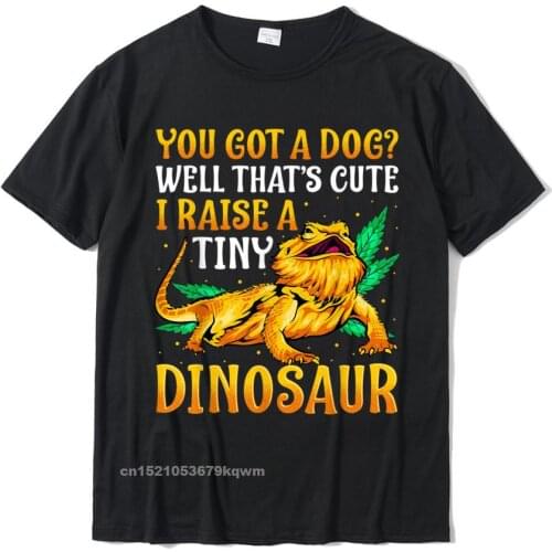 Funny Bearded Dragon Shirt Pet Reptile Lizard Lover Gifts T-Shirt Casual Tops Shirt For Men Cotton T Shirts Casual Classic