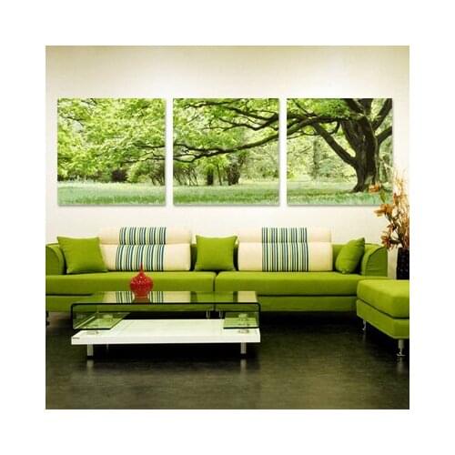 MaHuaf-A1148 three-picture combination Framed painting by numbers canvas hand painted wall decor