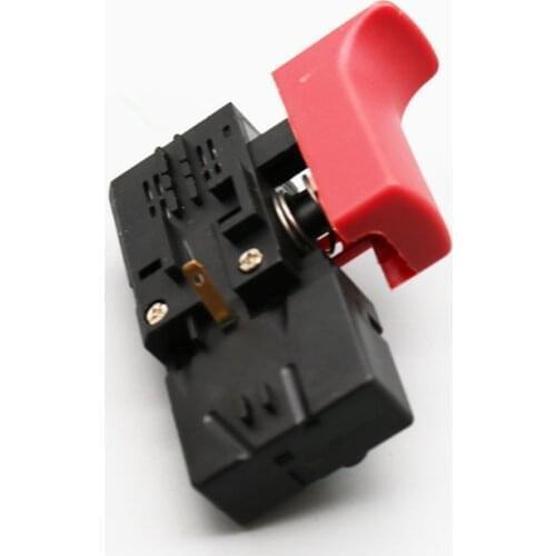 1pc Speed Control Trigger Switch for Bo sch TBM1000 GBM10RE 13RE GBM350RE GSB6000 Electric Hand Drilling SPDT 1NO 1NC Locked