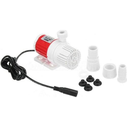 12v 20w Adjustable Water Pump Powered Ceramic Core Submersible Bath Water Pump Low Noise Brushless Fountain Pumps