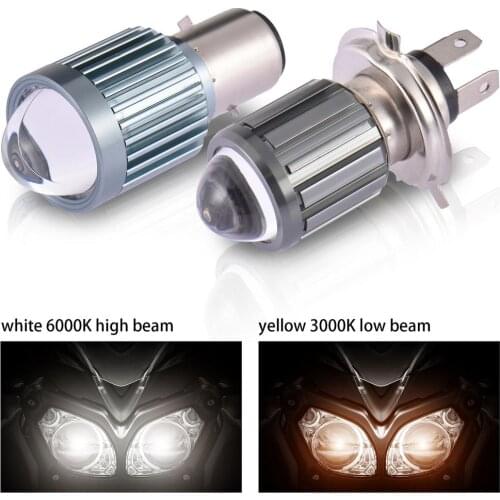 12V 8000lm H4 LED Moto H6 Motorcycle Light Bright Modified Car LED Headlight For Most Cars Motorcycles Scooters ATV UTV