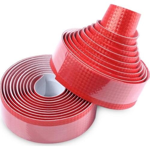 2Pcs Road Bike Handlebar Anti Skid Straps Carbon Pattern Bands Cycling Supplies Bike Handlebar Anti Skid Straps