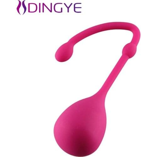 Dingye Anal Trainer Kegel Exerciser Vagina Toys Adult Products Vaginal Ball Ben Wa Ball Silicone Anal Balls